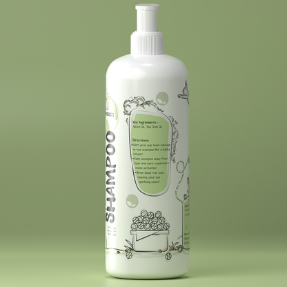 Neem & Tea Tree Oil Dog Shampoo - Tilting Heads